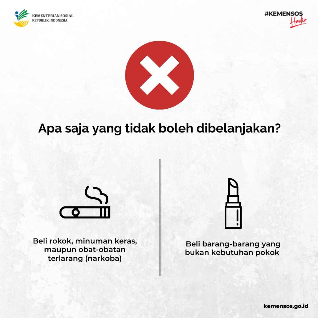 #SobatSosial Setelah resmi diluncurkan serentak di seluruh Indonesia oleh Presiden Joko Widodo kemarin, Bantuan Tunai sudah bisa kalian manfaatkan untuk berbagai keperluan rumah tangga nih. Eits, tapi